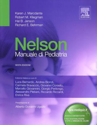 copertina Nelson. Manuale di pediatria
