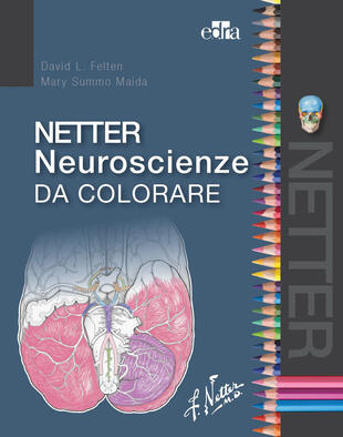 copertina Netter neuroscienze da colorare