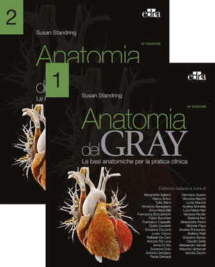 copertina Anatomia del Gray. Le basi anatomiche per la pratica clinica. Vol. 1-2