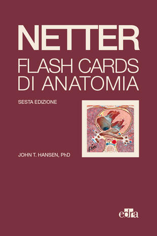 copertina Netter Flash cards di anatomia