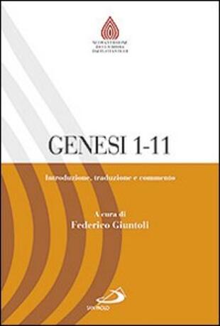 copertina Genesi 1,1-11,26. Introduzione, traduzione e commento