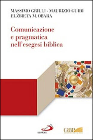 copertina Comunicazione e pragmatica nell'esegesi biblica