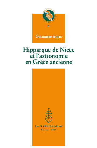 copertina Hipparque de Nicée et l'astronomie en Grèce ancienne
