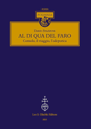copertina Al di qua del faro. Consolo, il viaggio, l'odeporica