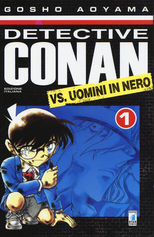 copertina Detective Conan vs Uomini in nero