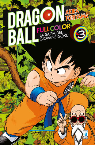 copertina La saga del giovane Goku. Dragon Ball full color