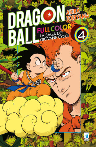 copertina La saga del giovane Goku. Dragon Ball full color
