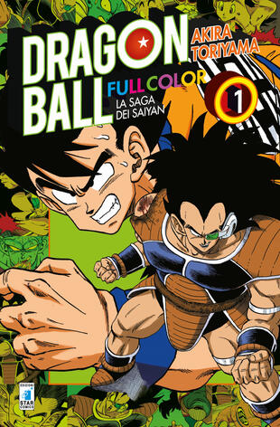 copertina La saga dei Saiyan. Dragon Ball full color