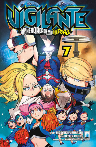 copertina Vigilante. My Hero Academia illegals. Vol. 7