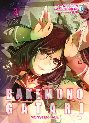 copertina Bakemonogatari. Monster tale. Vol. 3