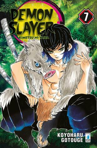 copertina Demon slayer. Kimetsu no yaiba. Vol. 7