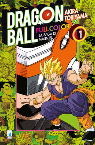 copertina La saga di Majin Bu. Dragon ball full color. Vol. 1