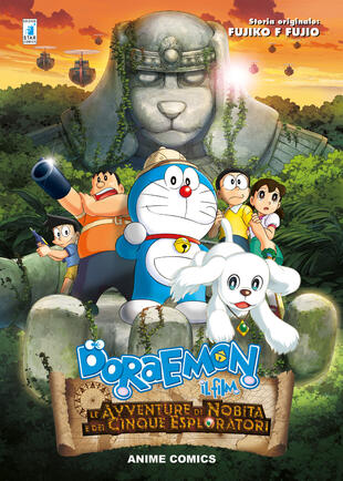 copertina Le avventure di Nobita e dei cinque esploratori. Doraemon il film