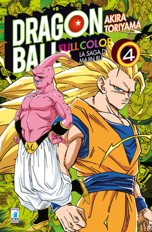 copertina La saga di Majin Bu. Dragon ball full color. Vol. 4