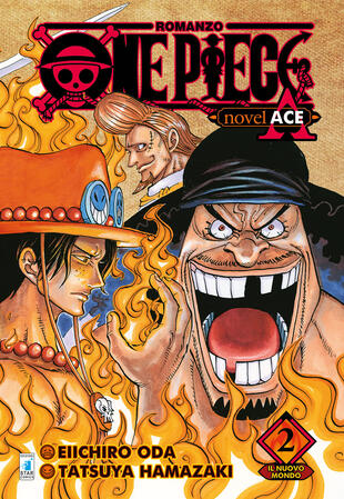 copertina Il nuovo mondo. One piece novel. Ace. Vol. 2