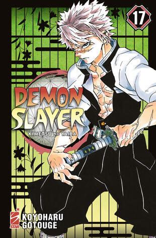 copertina Demon slayer. Kimetsu no yaiba. Vol. 17