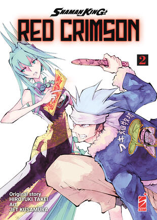 copertina Shaman King. Red crimson. Vol. 2
