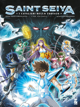 copertina I cavalieri dello zodiaco. Saint Seiya. Time odyssey. Vol. 1