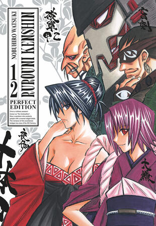 copertina Rurouni Kenshin. Perfect edition. Vol. 12