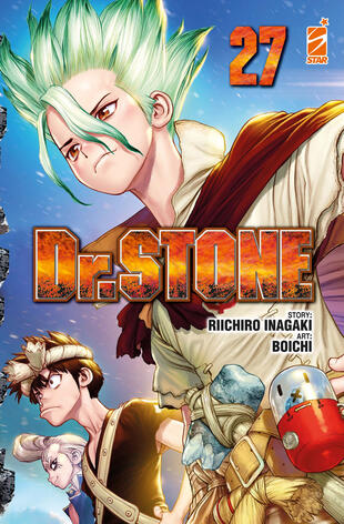 copertina Dr. Stone. Variant cover edition. Vol. 27