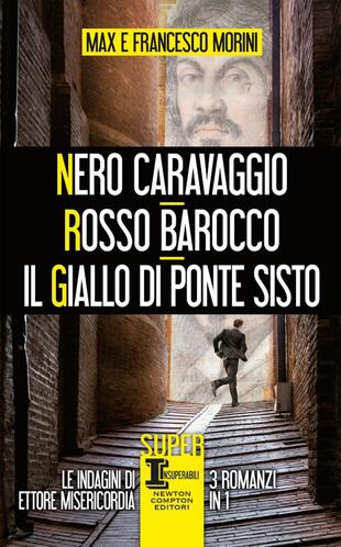 copertina Nero Caravaggio, Rosso Barocco, Il giallo di Ponte Sisto