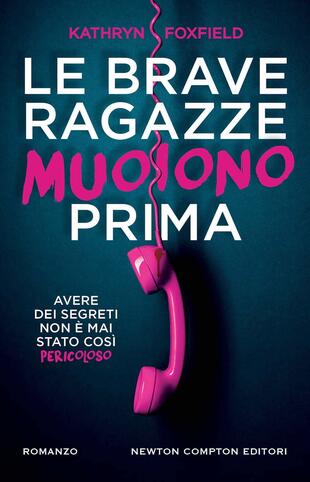 copertina Le brave ragazze muoiono prima