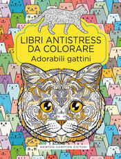 copertina Libri antistress da colorare. Adorabili gattini