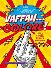copertina Libri antistress da colorare. Vaffan...colore!