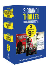 copertina 3 grandi thriller. Omicidi in diretta