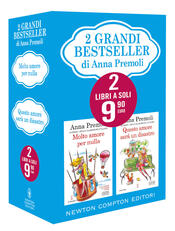 copertina 2 grandi bestseller di Anna Premoli (Molto amore per nulla - Questo amore sarà un disastro)