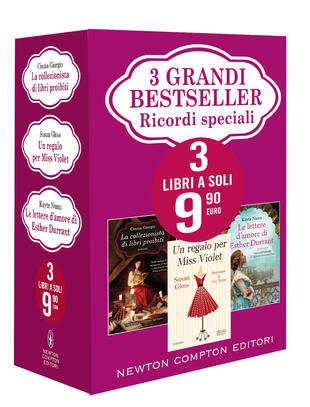 copertina 3 grandi bestseller Ricordi speciali