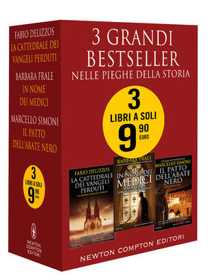copertina 3 grandi bestseller Nelle pieghe della storia