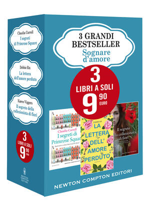 copertina 3 grandi bestseller Sognare d'amore