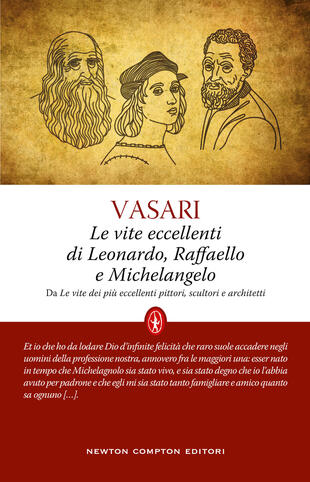 copertina Le vite eccellenti di Leonardo, Raffaello e Michelangelo