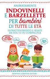 copertina Indovinelli e barzellette per bambini di tutte le et&agrave;