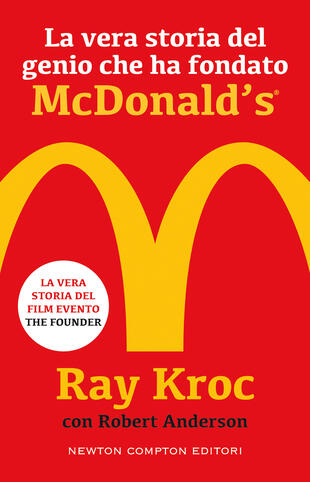 copertina La vera storia del genio che ha fondato McDonald's