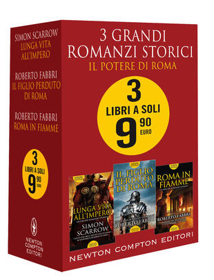 copertina 3 grandi bestseller. Il potere di Roma