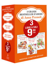 copertina 3 grandi bestseller d'amore di Anna Premoli
