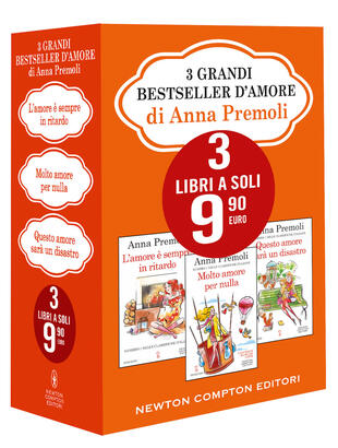 copertina 3 grandi bestseller d'amore di Anna Premoli