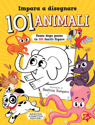 il mio primo libro da colorare per bambini da 1 anno: 40 disegni di animali  carini