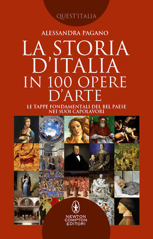 copertina La storia d'Italia in 100 opere d'arte