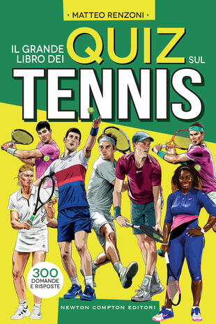 copertina Il grande libro dei quiz sul tennis