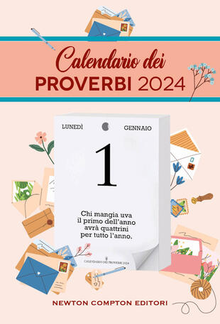copertina Calendario dei proverbi 2024