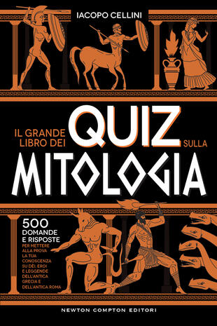 copertina Il grande libro dei quiz sulla mitologia