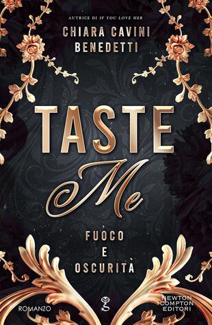 copertina Taste Me. Fuoco e oscurità