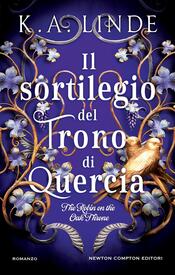 copertina Il sortilegio del trono di quercia. The Robin on the Oak Throne
