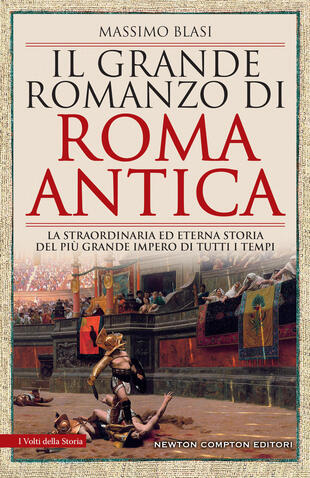 copertina Il grande romanzo di Roma antica