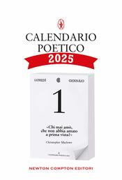 copertina Calendario poetico 2025