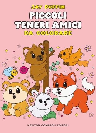 copertina Piccoli teneri amici da colorare
