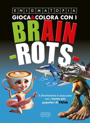 copertina Gioca e colora con i Brain-rots